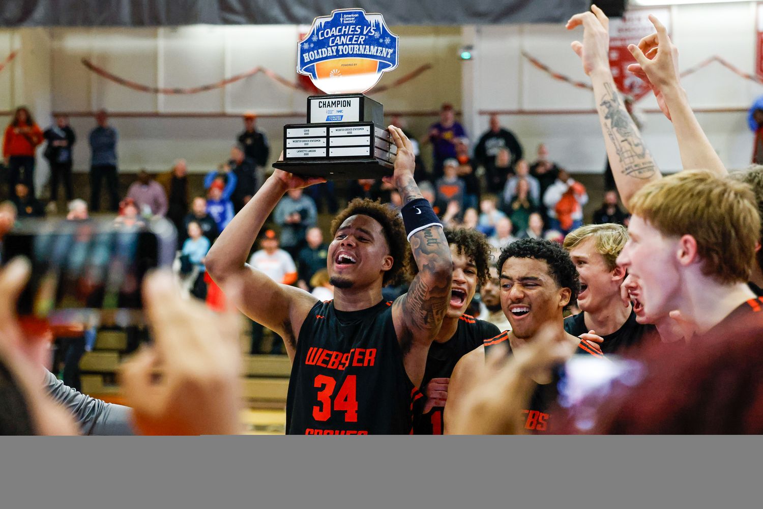 Webster Groves senior forward Iziah Purvey